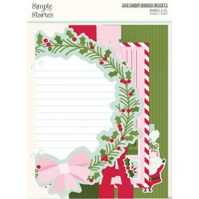 Simple Stories Kringle & Co. - Binder Inserts