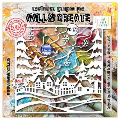 Aall and Create Stencil - Winter Quiet