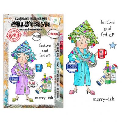 Aall and Create Season Of Sparkle Stempel - Holi-Done Dee