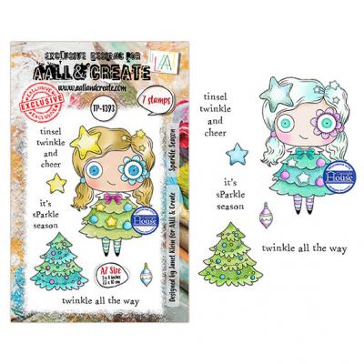 Aall and Create Season Of Sparkle Stempel - Sparkle Season