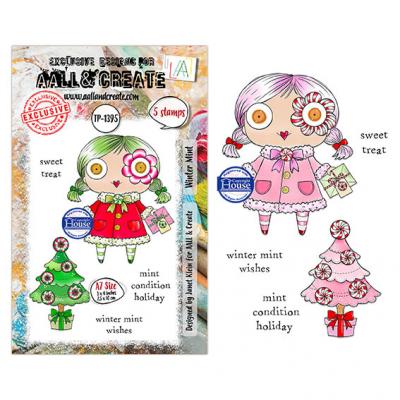 Aall and Create Season Of Sparkle Stempel - Water Mint