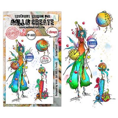 Aall and Create Dreaming Carols Stempel - Aerial Carol