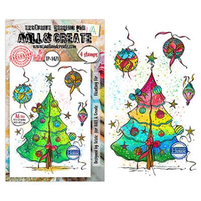 Aall and Create Dreaming Carols Stempel - Floating Fir
