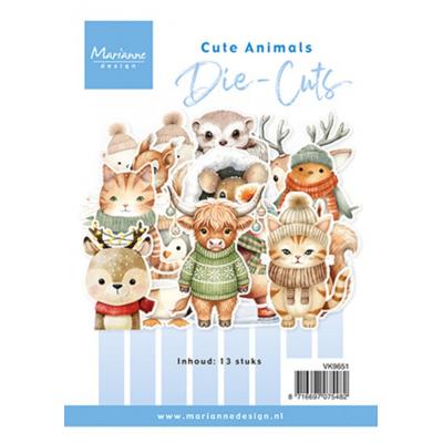 Marianne Design Die-Cuts - Cute Animals