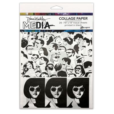Ranger Dina Wakley MEdia Collage Paper Bold