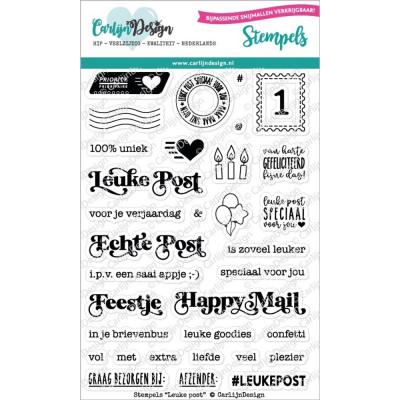 CarlijnDesign Stempel - Leuke Post (NL)