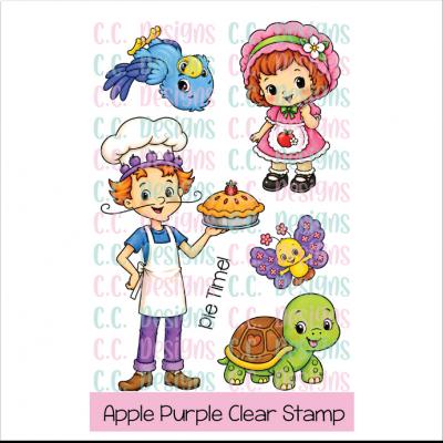 C.C. Designs Stempel - Apple Purple