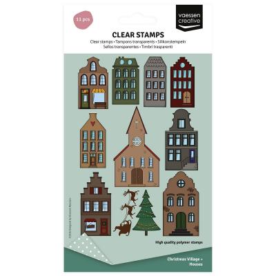 Vaessen Creative Stempel - Weihnachtsdorf