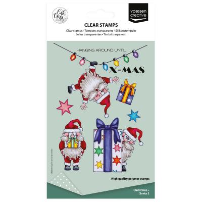 Vaessen Creative Carla Creates Stempel - Christmas Santa 2