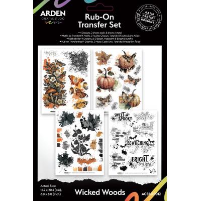 Arden Creative Studio Wicked Woods - Rub-On Transfer Set