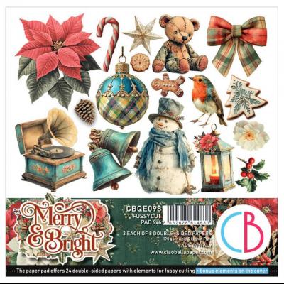 Ciao Bella Merry & Bright - Fussy Cut Pad