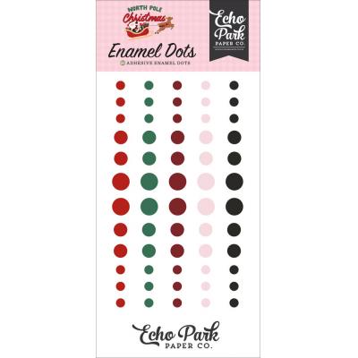Echo Park North Pole Christmas - Enamel Dots