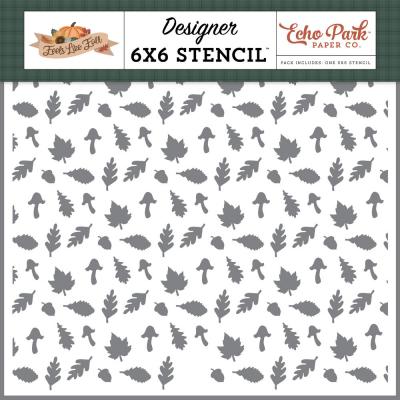 Echo Park Feels Like Fall Stencil - Autumn Scatter