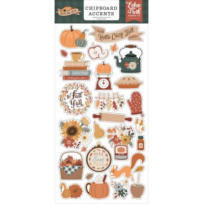 Echo Park Feels Like Fall - Chipboard Accents