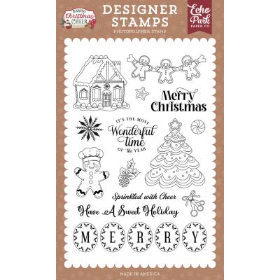Echo Park Baking Christmas Cheer Stempel - Sprinkled With Cheer