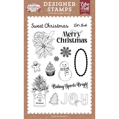 Echo Park Baking Christmas Cheer Stempel - Sweet Christmas
