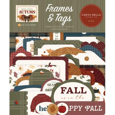 Carta Bella Here Comes Autumn - Frames & Tags