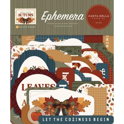 Carta Bella Here Comes Autumn - Ephemera