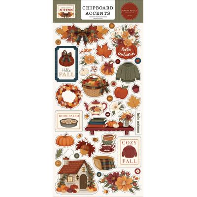 Carta Bella Here Comes Autumn - Chipboard Accents