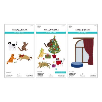 Spellbinders Christmas Cats Die Bundle