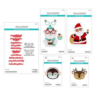 Spellbinders Spectacular Christmas Stamps and Dies - I Want It All! Bundle