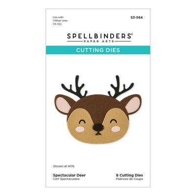 Spellbinders Spectacular Christmas Etched Dies - Deer