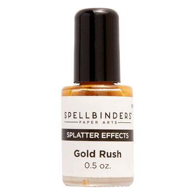 Spellbinders Finishing Touches Gold Rush Splatter Effects