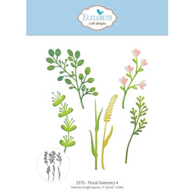 Elizabeth Craft Designs Bloom Wildly Die - Floral Greenery 4