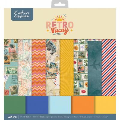 Crafter's Companion Retro Vacay - Paper Pad