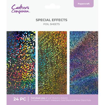 Crafter's Companion Cut In Edge Foils Sheets Special Effects
