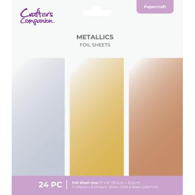Crafter's Companion Cut In Edge Foil Sheets Metallics