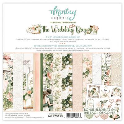 Mintay The Wedding Day - Scrapbooking Paper Set