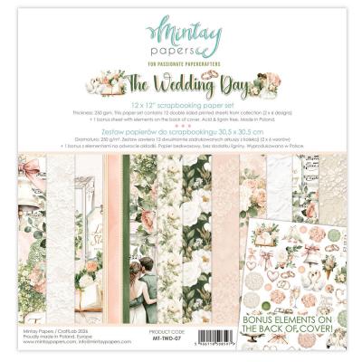 Mintay The Wedding Day - Scrapbooking Paper Set