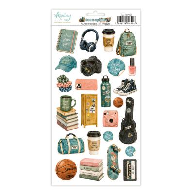 Mintay Teen Spirit - Paper Stickers Elements