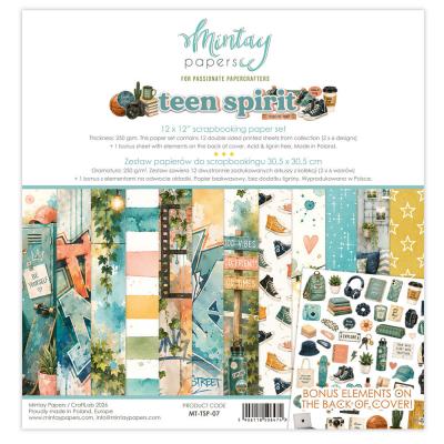 Mintay Teen Spirit - Scrapbooking Paper Set