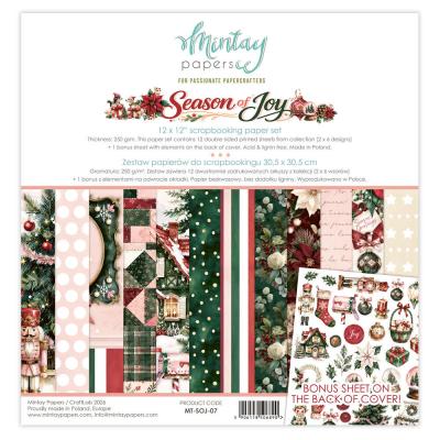 Mintay Season of Joy - Scrapbooking Paper Set