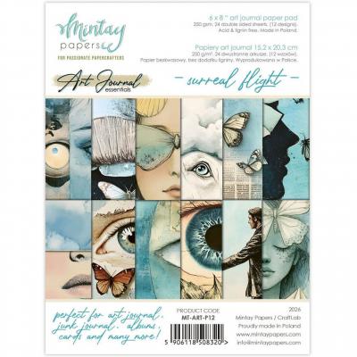 Mintay Art Journal Paper Pad - Surreal Flight