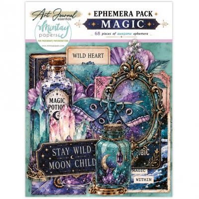 Mintay Art Journal - Ephemera Pack Magic