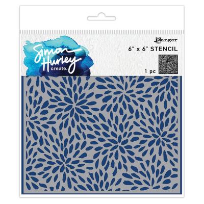 Ranger Simon Hurley create. Stencils - Painted Petals