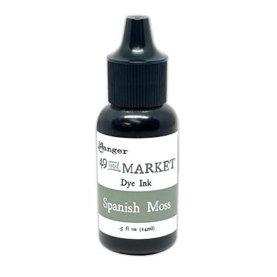 Ranger 49 & Market Dye Ink Re-Inkers - Spanish Moss