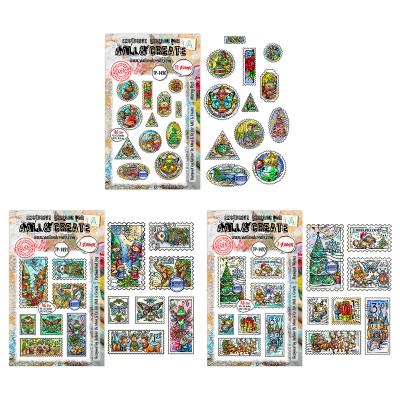 Aall and Create Postcards of Cheer Stempel - Bundle