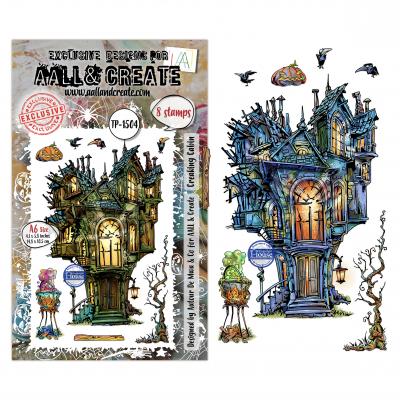 Aall and Create Whispers of Halloween Stempel - Creaking Cabin