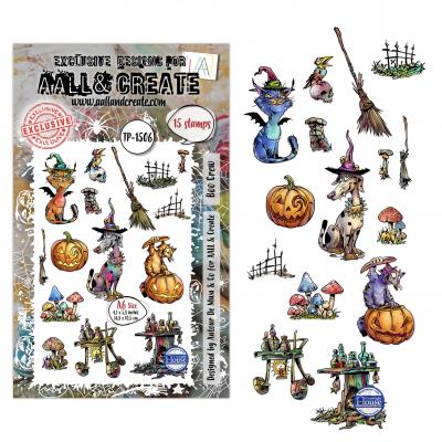 Aall and Create Whispers of Halloween Stempel - Boo Crew
