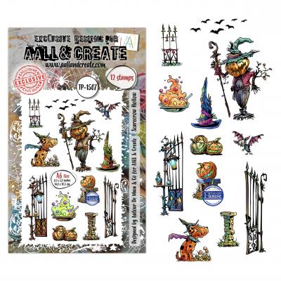 Aall and Create Whispers of Halloween Stempel - Scarecrow Hollow