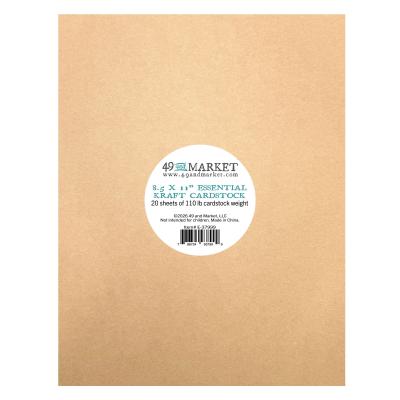 49 And Market Essential Cardstock - Kraft