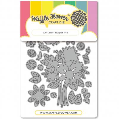 Waffle Flower Dies - Sunflower Bouquet