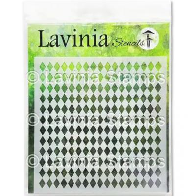 Lavinia Stamps Stencil - Diamond Chequerboard