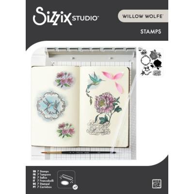 Sizzix by Willow Wolfe Stempel - Ornamental Medallions