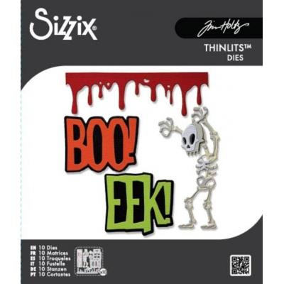 Sizzix Tim Holtz Thinlits - Frights + Bones