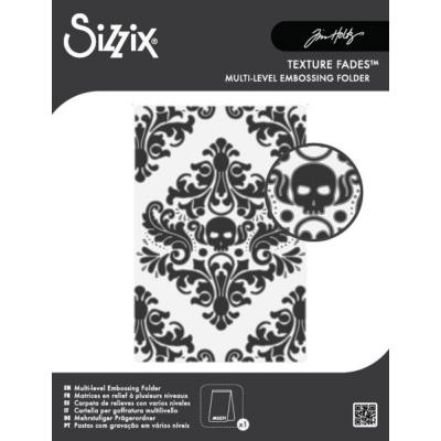 Sizzix Tim Holtz Embossing Folder - Skull